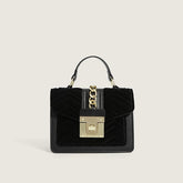 Sac fourre-tout texturé à rabat